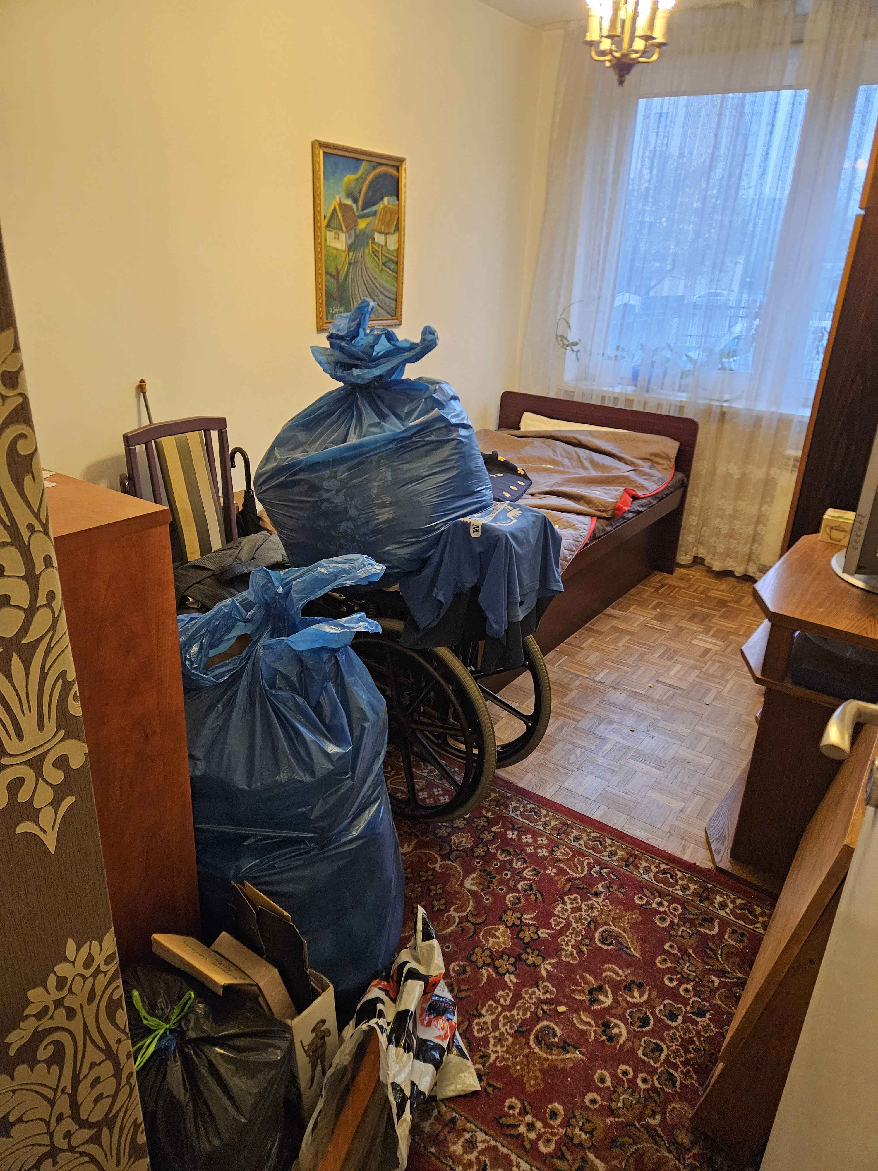 Pomieszczenie gospodarcze przed